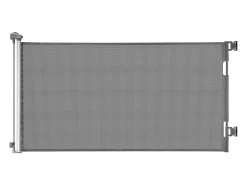 Barreira de Segurança SucceBuy Extensível, Cerca em Malha 143 cm de Largura e 79,5 cm de Altura, Barreira Retrátil para Animais de Estimação