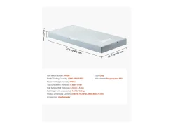 Base de Amortecimento para Aparelhos de Ar Condicionado SucceBuy, Split 9000-36000 BTU, Carga Máxima 181 kg, Design Universal, Redução de Ruído e Vibração