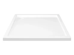 Base de chuveiro bandeja de chuveiro banheiro lavabo box de chuveiro casa interior quadrada ABS 90x90 cm 02_0001948