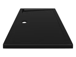 Base de chuveiro bandeja de chuveiro banheiro lavabo box de chuveiro casa interior retangular 70x120 cm ABS preta 02_0001958