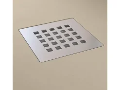 Base de duche de resina antiderrapante | Inclui válvula de escoamento e grelha | Cor Beige | 160x75cm