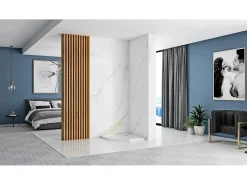 Base De Duche Rea Diamond 80X80X5Cm White