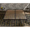 Base de ripas 90x 200 cm Estrutura sólida de metal preto de alta qualidade - Confortável Douce Lune®