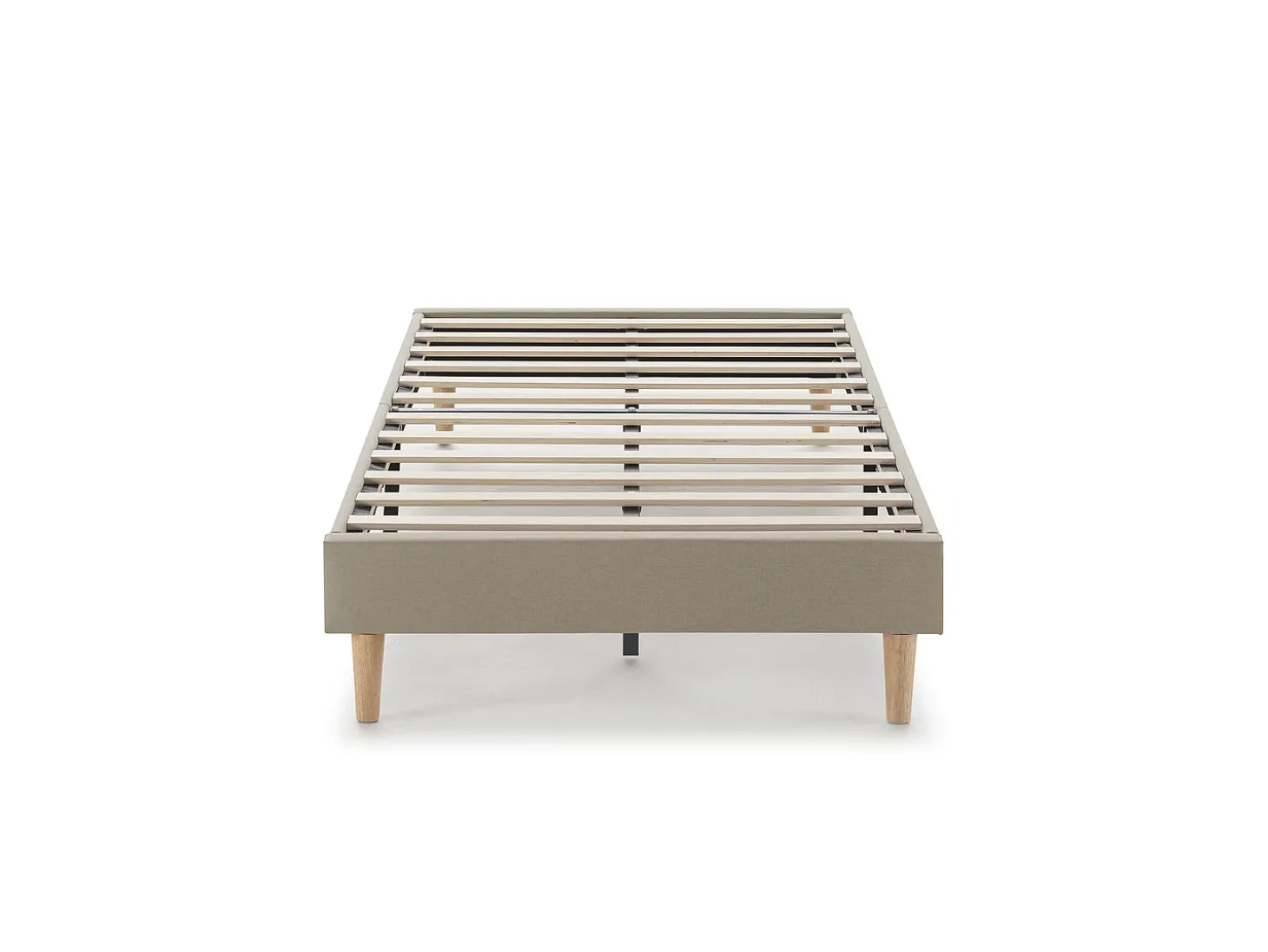 Base estofada Aura 90x190 cm Bege