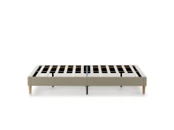 Base estofada Aura 90x190 cm Bege