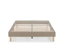 Base estofada Aura 140x190 cm Bege