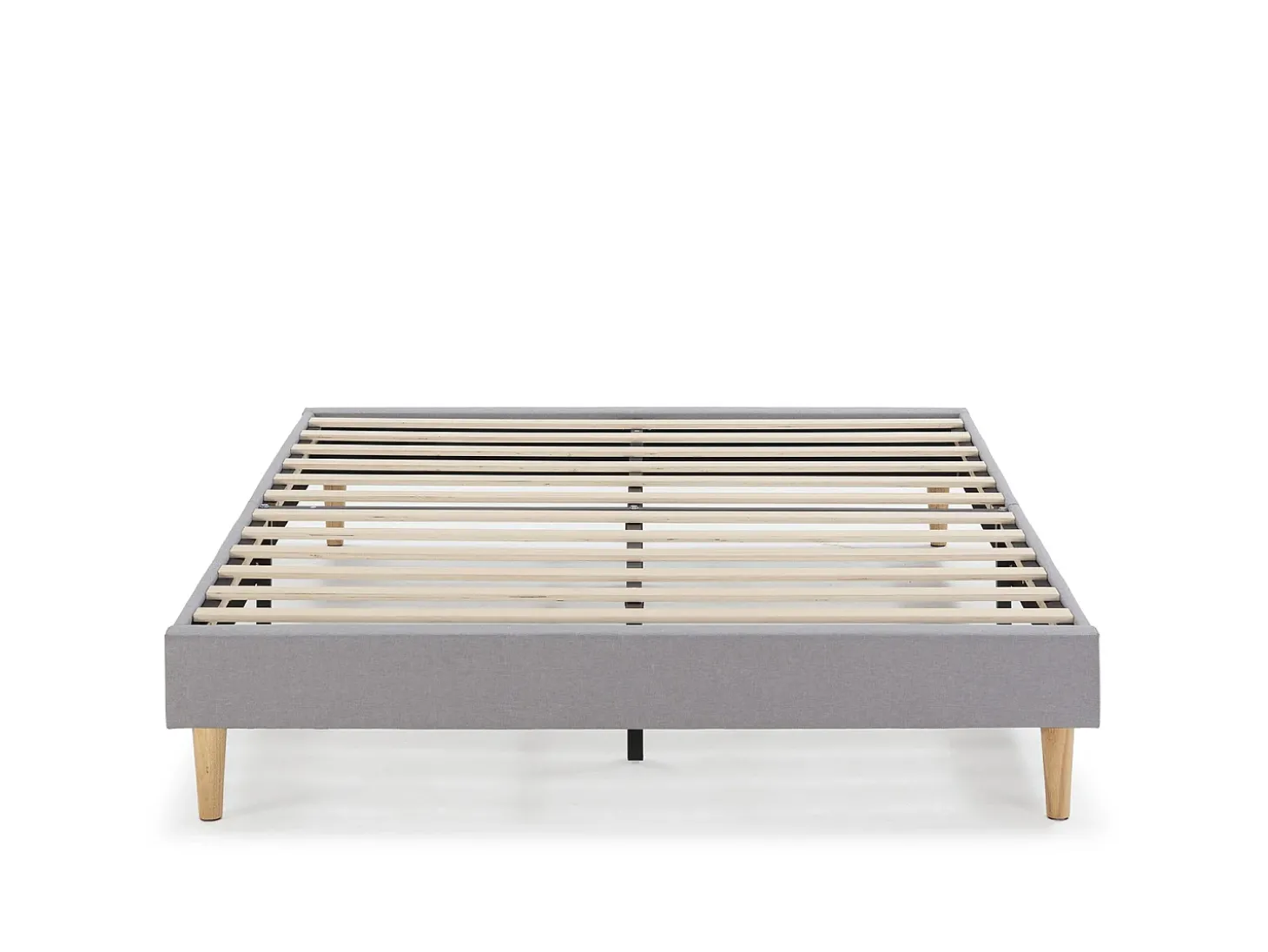 Base estofada Aura 150x190 cm Cinza Claro