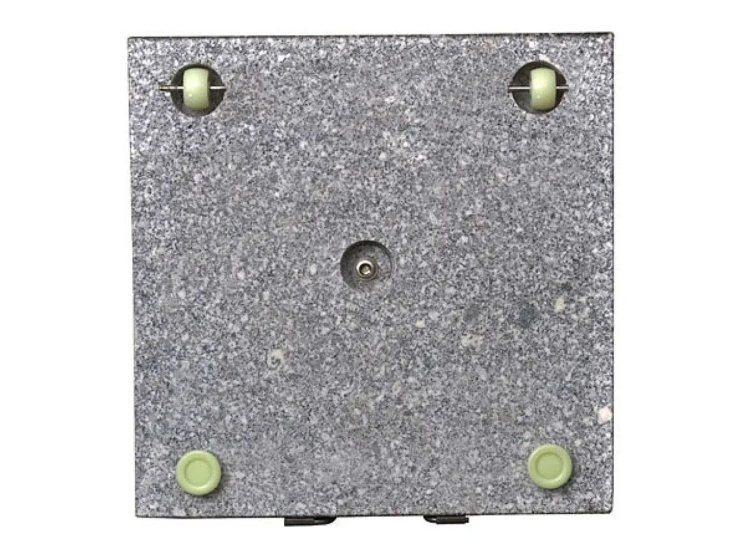 Base para guarda-sol em granito polido 30 kg com rodas e alça 38 a 48 mm cinza 2202026/2