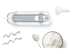 Batedeira Bosch MFQ36440 450W 5 velocidades com batedores, ganchos em inox e tigela graduada com tampa
