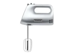 Batedeira manual KENWOOD HMP30.A0SI 450W, 5 velocidades + Turbo, batedores e ganchos em aço inox, pega ergonômica