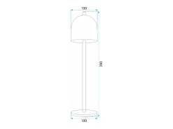 Bedside Lamp Toolight App1357-T Gold