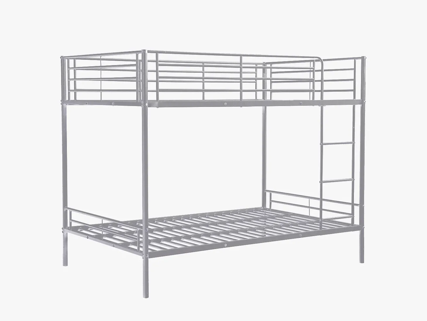 Beliche 2 x 120 x 190 cm cor prateada - DUOTIS