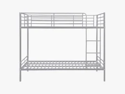Beliche 2 x 120 x 190 cm cor prateada - DUOTIS