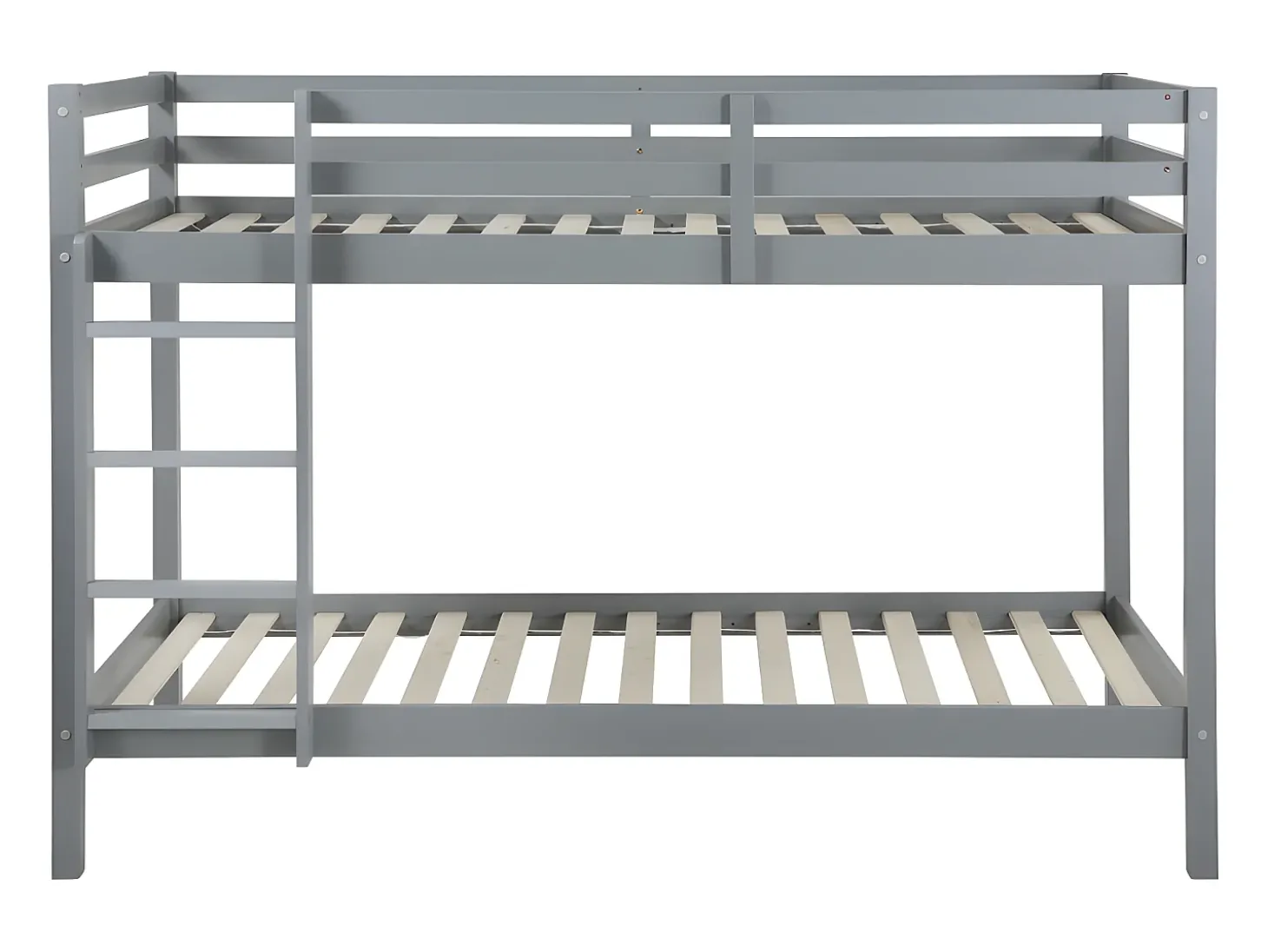 Beliche 2 x 90 x 190 cm pinho maciço cinza ANICET II