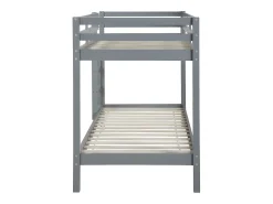 Beliche 2 x 90 x 190 cm pinho maciço cinza ANICET II