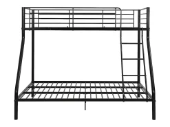 Beliche 90 x190 e 140 x 190 cm aço preto ELEVATIO IV