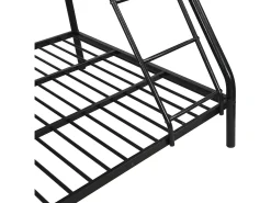 Beliche 90 x190 e 140 x 190 cm aço preto ELEVATIO IV