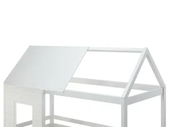 Beliche Cabana 2 x 90 x 190 cm em Pinho e MDF na cor branca - LIDOVARA