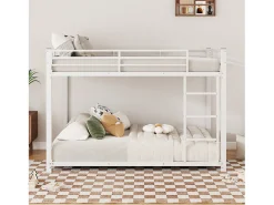 Beliche em ferro para criança 140x200cm - Branco