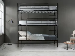 Beliche Triplo 90cm Metal Branco