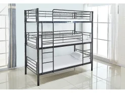 Beliche Triplo 90cm Metal Branco