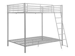 Beliche 2x140x190 cm em Prata - GEMINI II