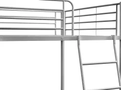 Beliche 2x140x190 cm em Prata - GEMINI II