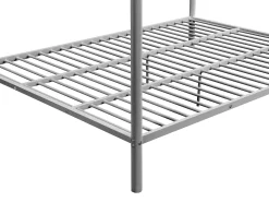 Beliche 2x140x190 cm em Prata - GEMINI II
