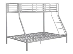 Beliches 90 e 140x190 cm Prata - ELEVATIO III
