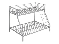 Beliches 90 e 140x190 cm Prata - ELEVATIO III