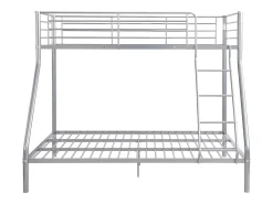 Beliches 90 e 140x190 cm Prata - ELEVATIO III