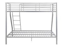 Beliches 90 e 140x190 cm Prata - ELEVATIO III