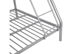 Beliches 90 e 140x190 cm Prata - ELEVATIO III