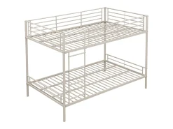 Beliches 2 x 120 x 190 cm bege - DUOTIS II