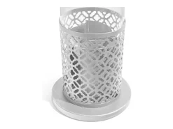 Biolareira de mesa a bioetanol TOLOSA Branco D20 x H49,5 interno externo