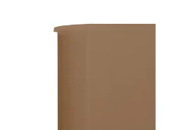 Biombo de tecido com 5 painéis 600 x 160 cm bege 02_0008828