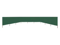 Biombo de tecido com 9 painéis 1200 x 160 cm verde 02_0008865
