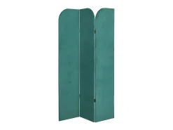 Biombo em veludo uniforme 120 x 180 cm VELVET - Verde