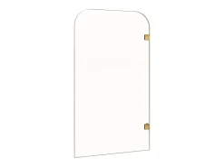 Biombo reversível para banheira com cantos arredondados - Estilo art déco - 80 x 140 cm - TIMOUR