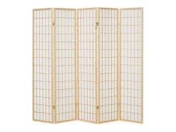 Biombo 220x175x2,2 cm natural Shoji