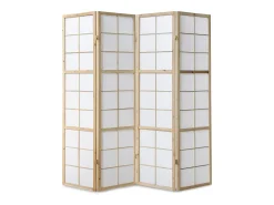 Biombo 176x2,2x175 cm shoji natural