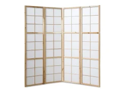 Biombo 176x2,2x175 cm shoji natural