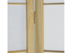 Biombo 176x2,2x175 cm shoji natural