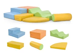 Blocos de construção de 6 peças - Para bebés e crianças - PU