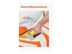 Boia Rebocável, SucceBuy Boias Rebocáveis para Passeios de Barco, Boias Rebocáveis Insufláveis para 2 Pessoas com 2 Cockpits