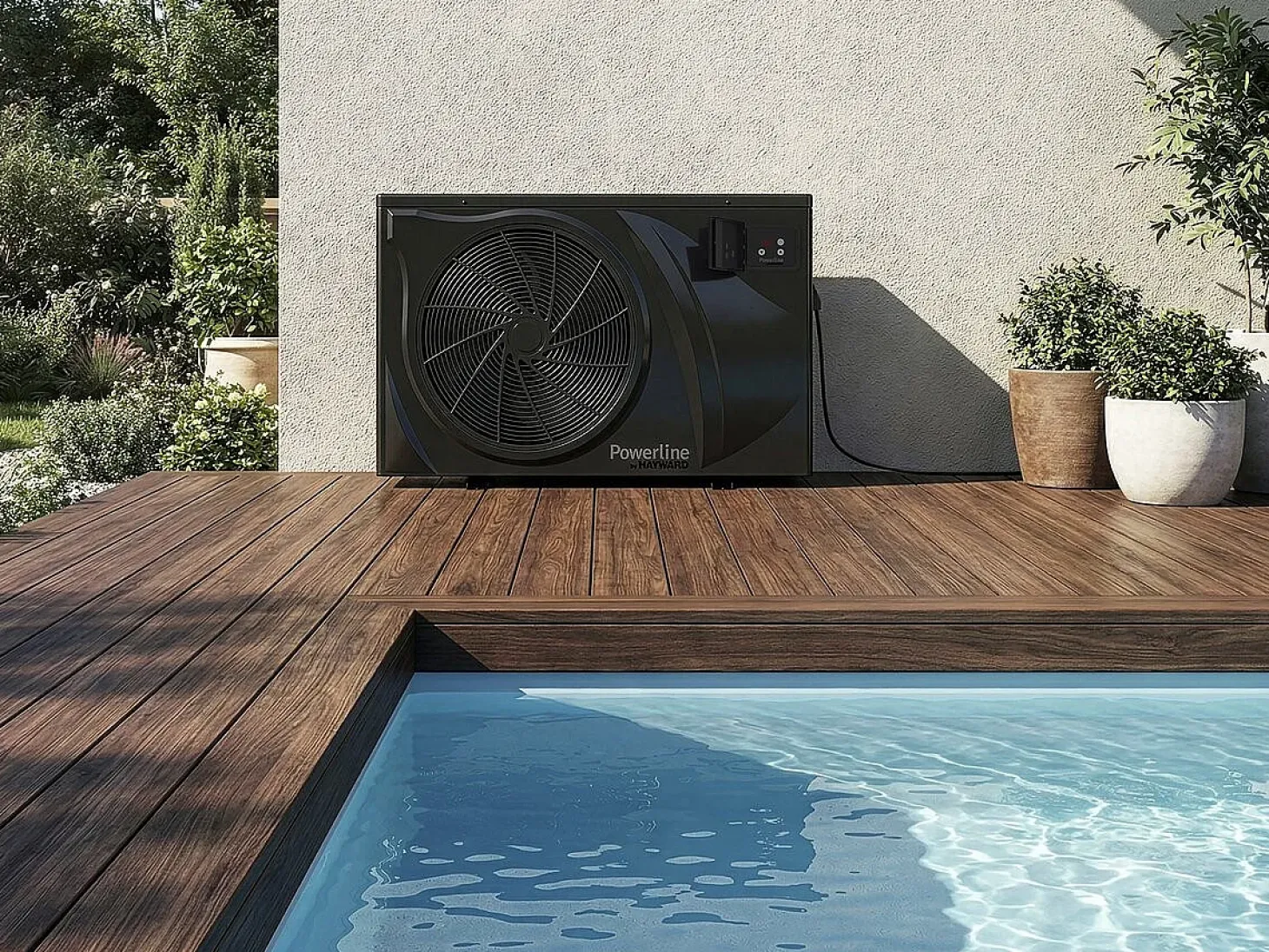 Bomba de Calor Inverter Hayward PowerLine 3,5 kW/h - Preta