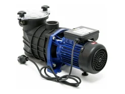 Bomba para piscina com vazão de 17700 litros por hora e potência de 1100 watts para filtragem e circulação. Modelo: 16_0001471