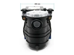 Bomba para piscina com vazão de 17700 litros por hora e potência de 1100 watts para filtragem e circulação. Modelo: 16_0001471