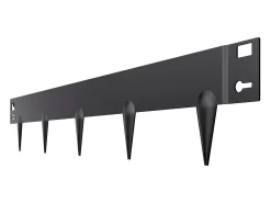 Borda de Jardim em Aço Anti-ferrugem SucceBuy, 5 PCS, 99 x 15,6 cm, para Jardins, Relvados, Pátios