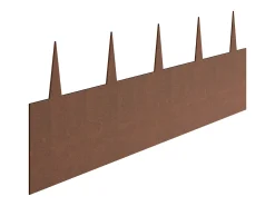 Borda de Jardim em Aço SucceBuy Resistentes às Intempéries, 1016x203,2mm, Lote de 6